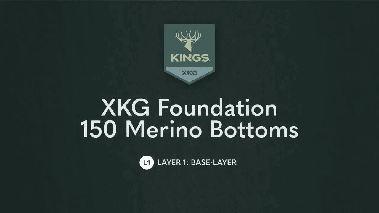 opplanet kings camo xkg foundation 150 merino bottoms video