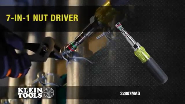 opplanet klein tools 7 in 1 nut driver video