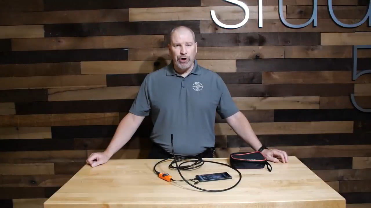 opplanet klein tools borescope for android devices video