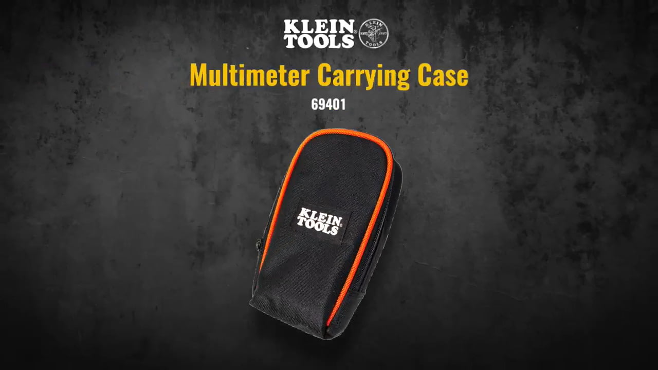 opplanet klein tools multimeter carrying case 69401 video
