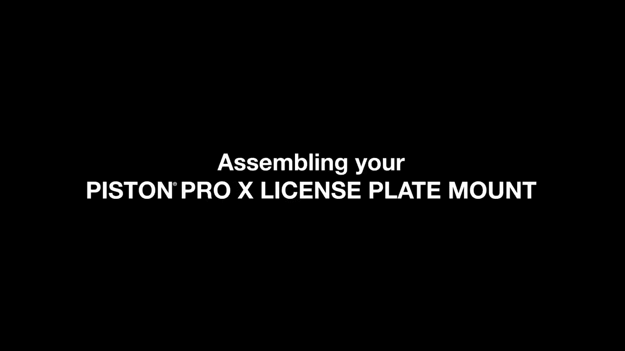 opplanet kuat piston pro x license plate mount assembly video