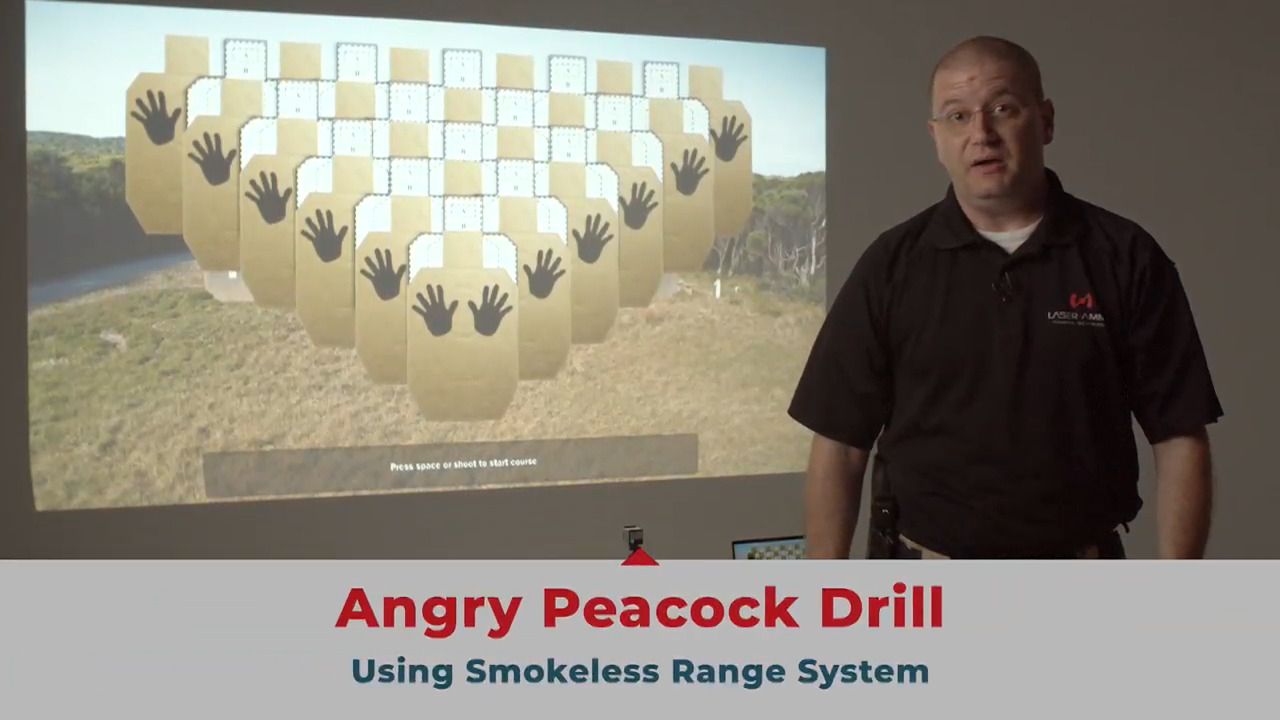 opplanet laser ammo angry peacock video