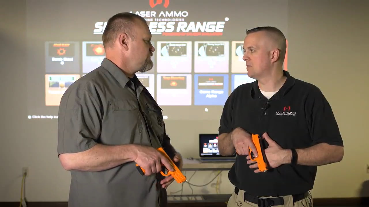 opplanet laser ammo smokeless range simulator video