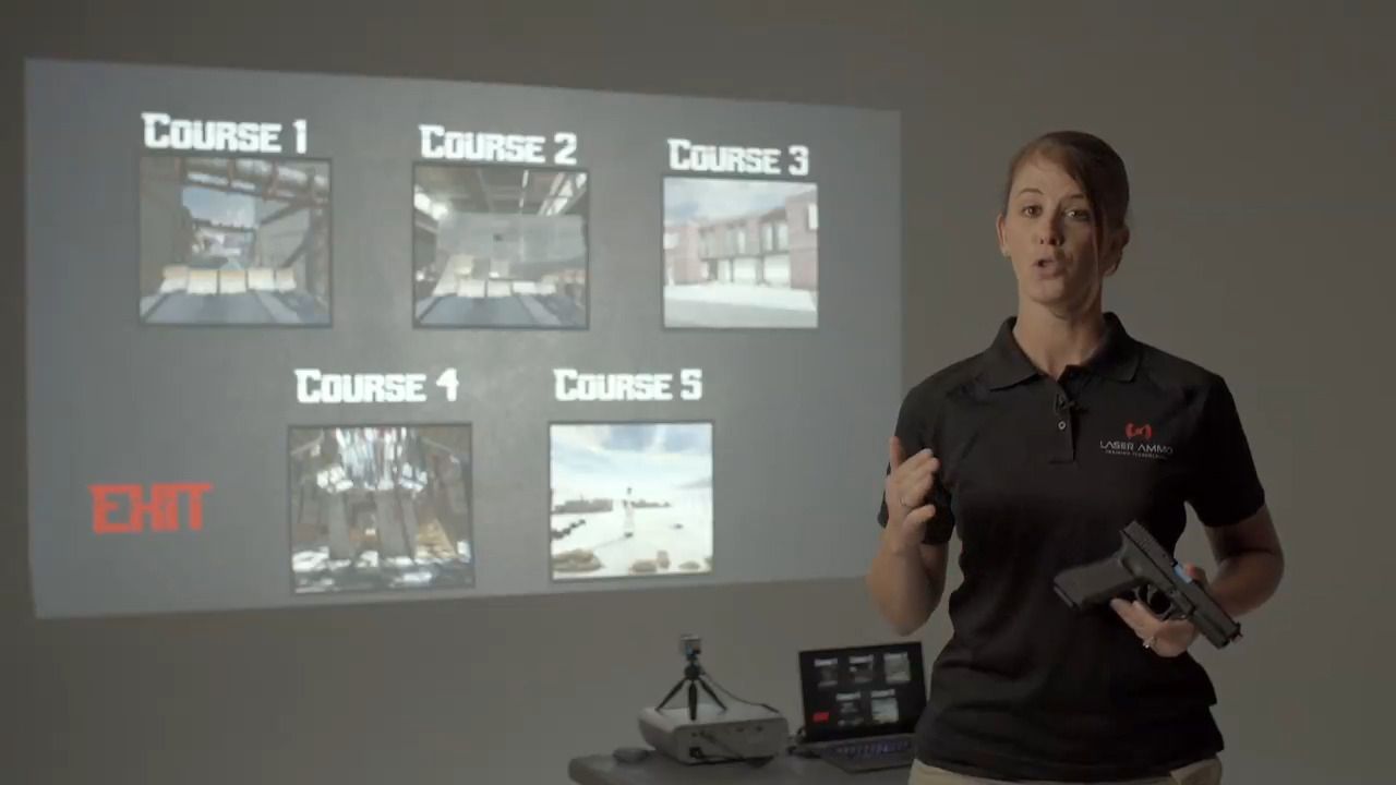 opplanet laser ammo tactical targets drill video