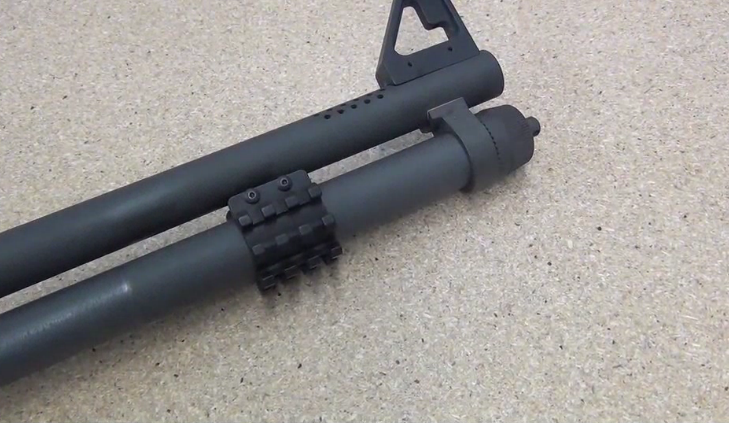 opplanet laserlyte shotgun tri rail mounting system magazine tube flv