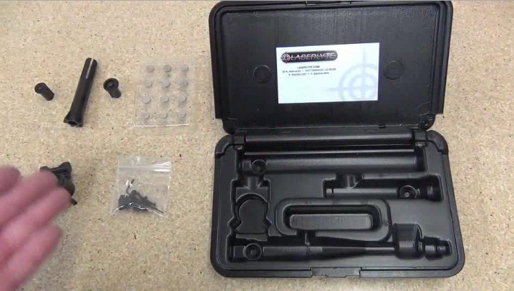 opplanet laserlyte six pak accessory kit for mini laser bore sight flv