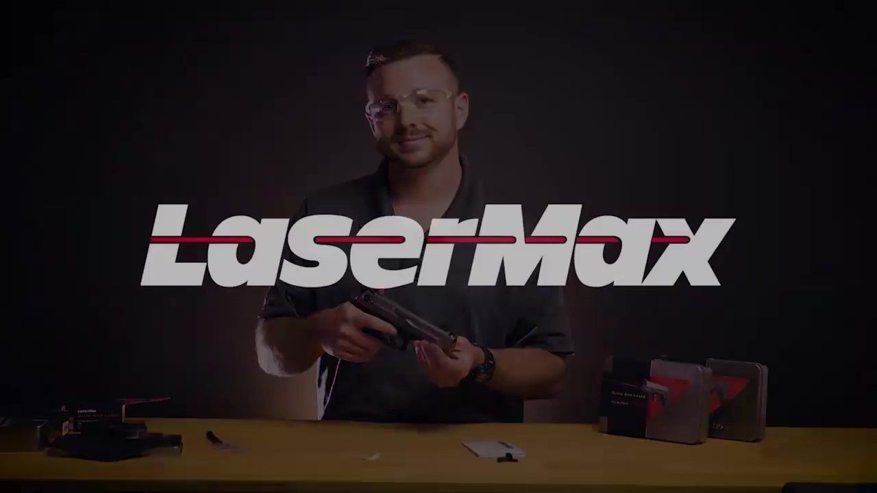 opplanet lasermax gen 4 guide rod red laser sight for glocks video
