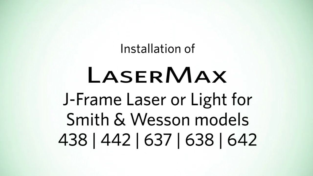 opplanet lasermax installation of lasermax centerfire laser and light for sw j frame video