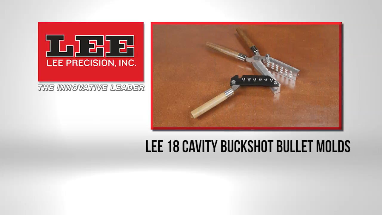 opplanet lee 18 cavity buckshot bullet molds video