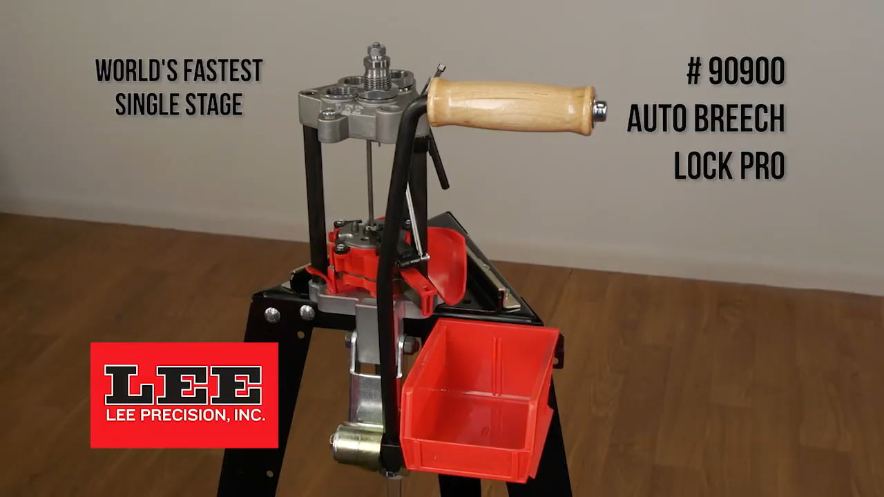 opplanet lee auto breech lock worlds fastest single stage video