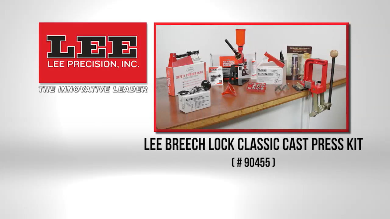 opplanet lee breech lock classic cast press kit video