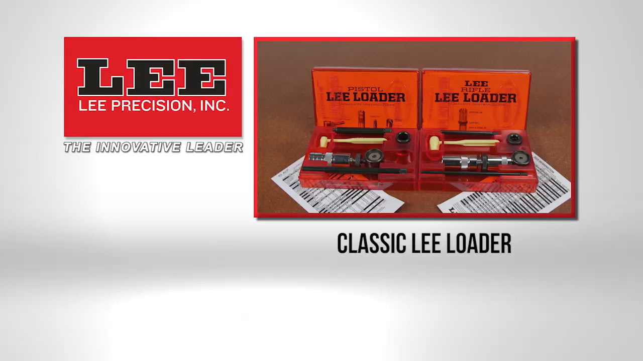 opplanet lee classic lee loader video