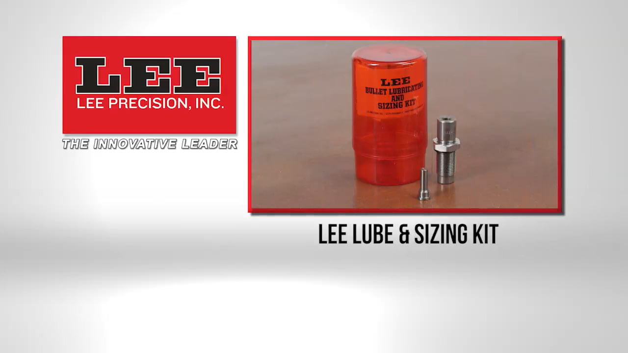 opplanet lee lube sizing kit video