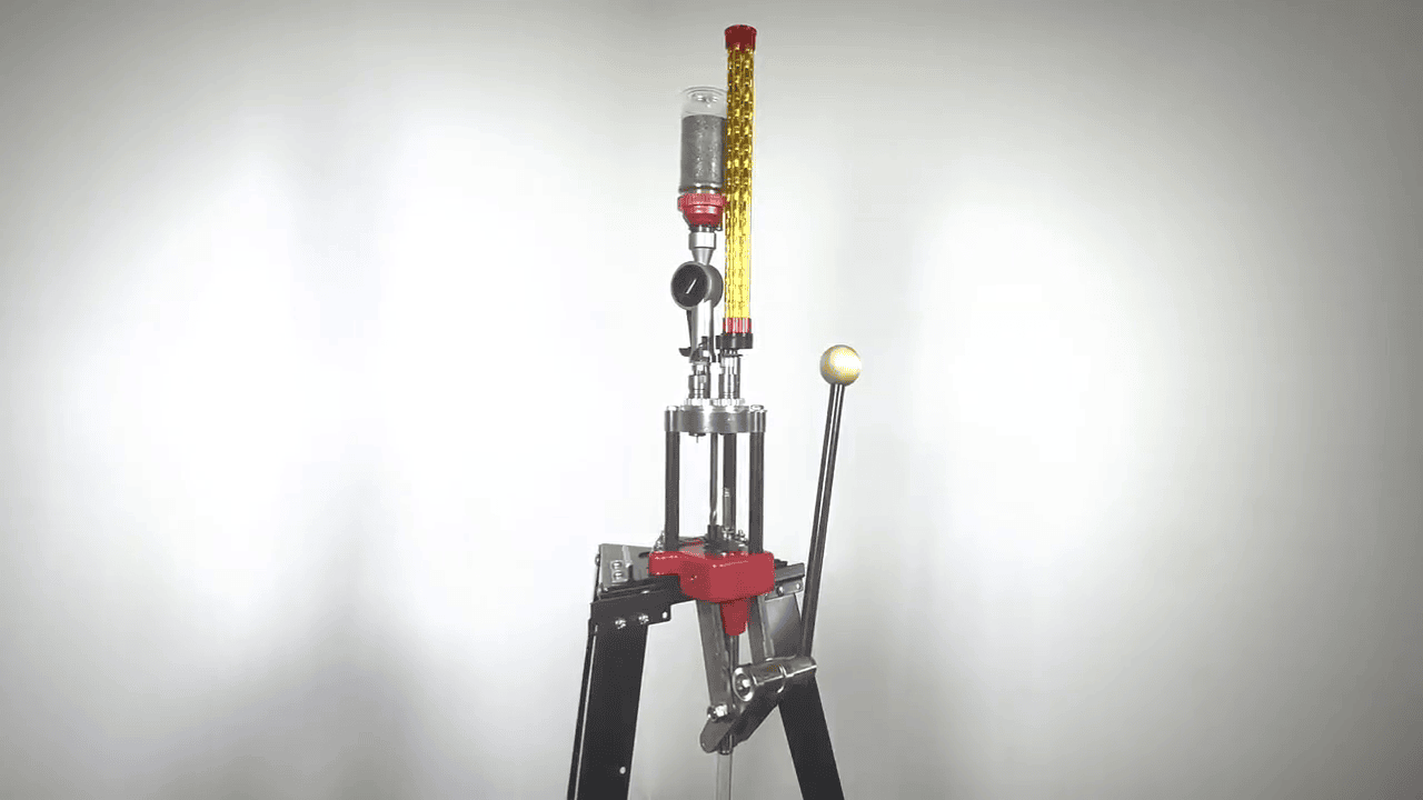 opplanet lee precision classic turret press with inline bullet feed kit installed video