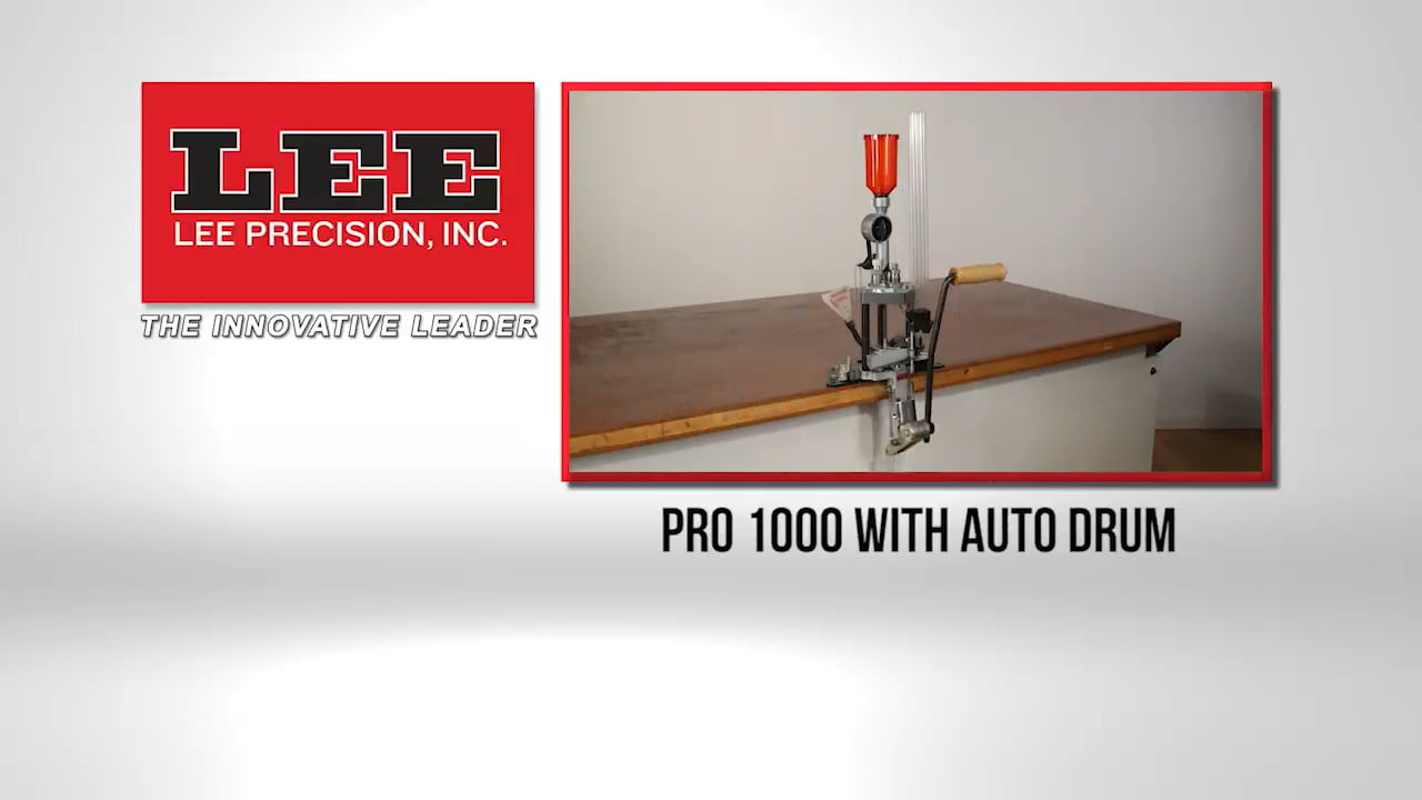 opplanet lee pro 1000 with auto drum video