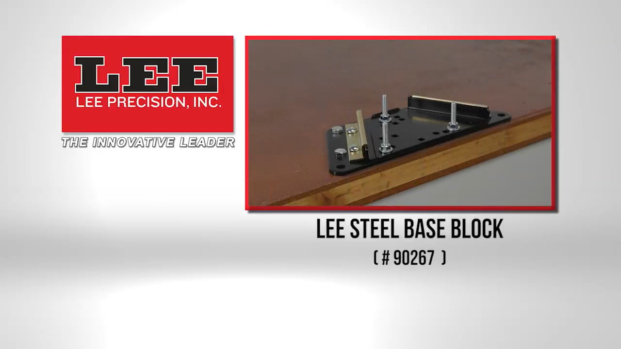 opplanet lee steel base block video