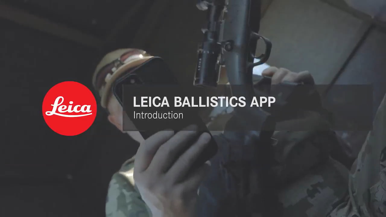opplanet leica geovid pro introduction to leica ballistics app video