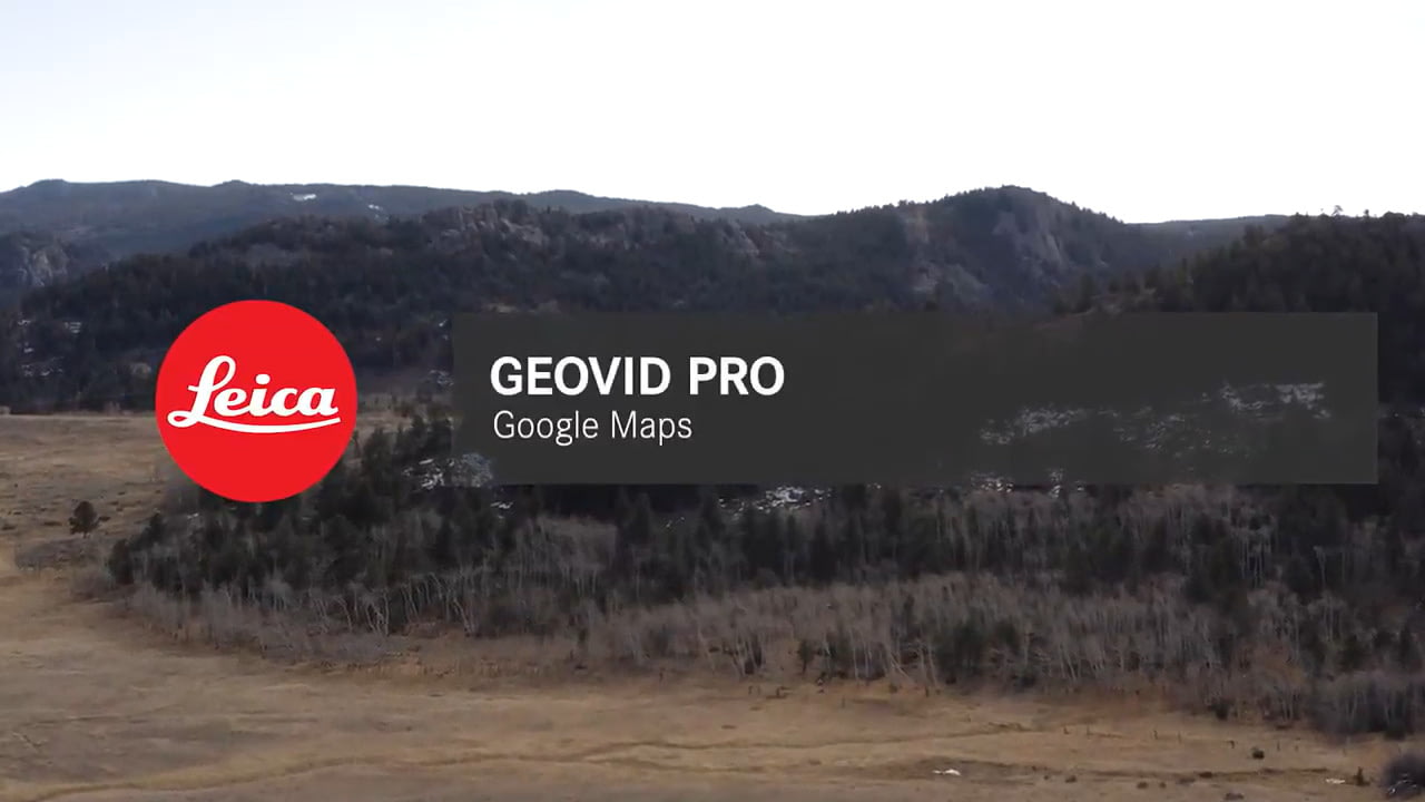 opplanet leica geovid pro using google maps video