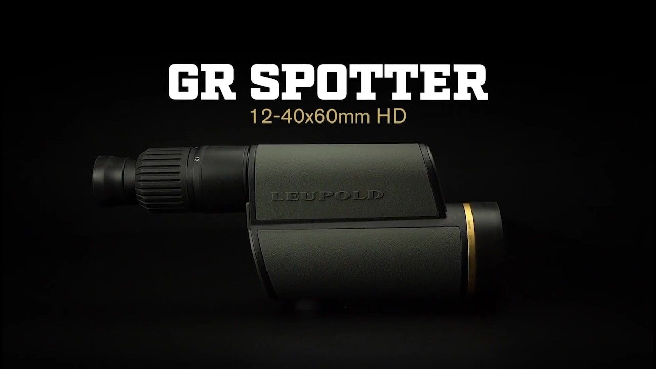 opplanet leupold gr spotter video