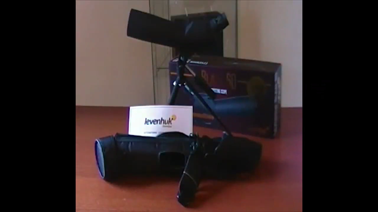 opplanet levenhuk 72096 blaze 50 spotting scope video