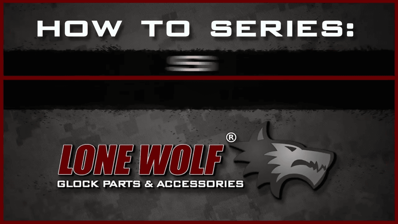 opplanet lone wolf slide disassembly and reassembly for glock video