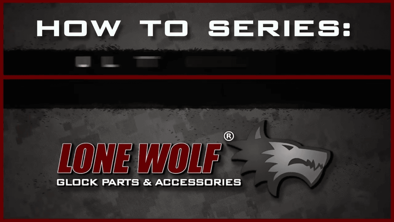 opplanet lone wolf ultimate adjustable trigger adjustment for glock video