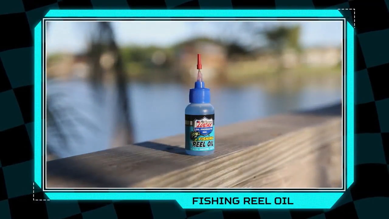 opplanet lucas oil fishing reel oil video