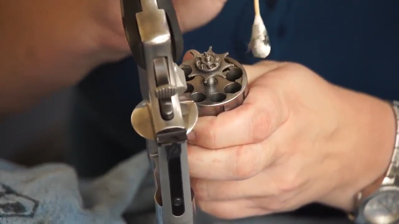 opplanet lucas oil gear care revolver cleaning video