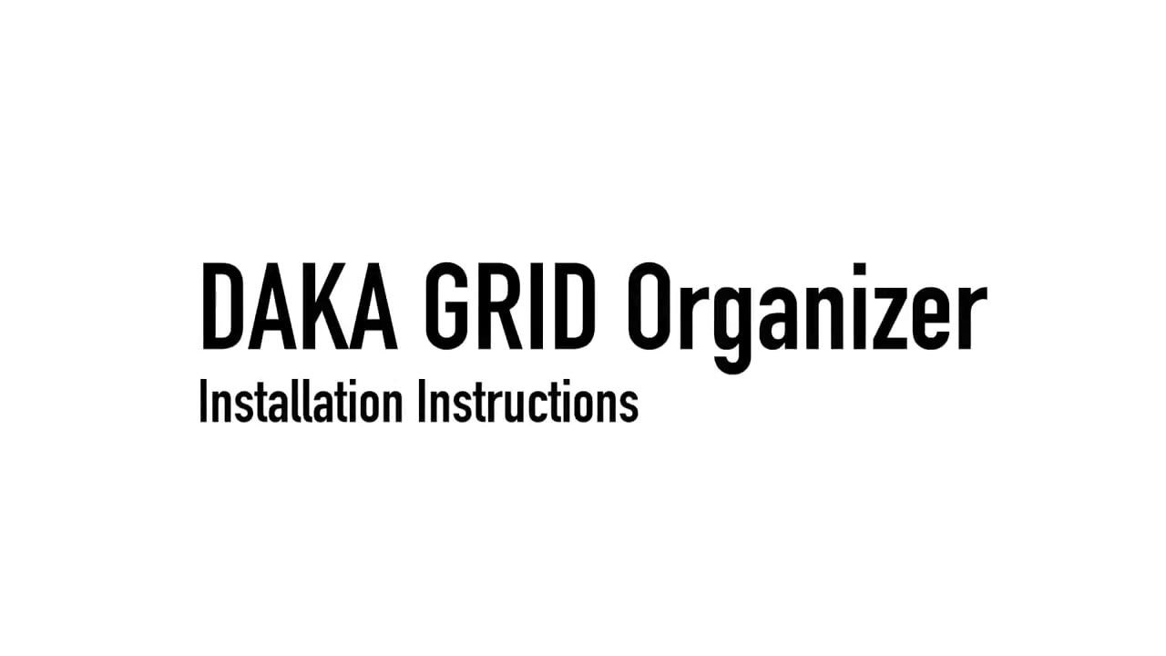 opplanet magpul industries daka grid organizer installation instructions video