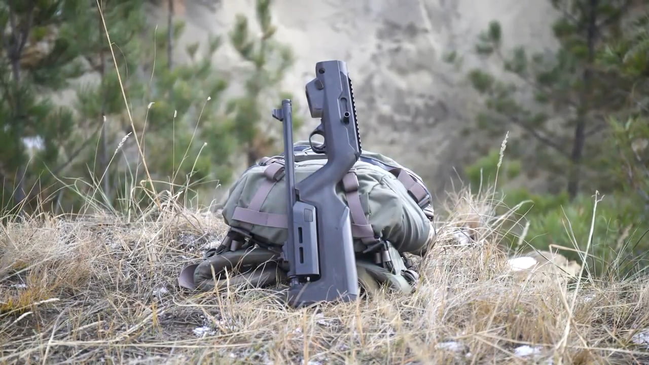 opplanet magpul pc backpacker stock video