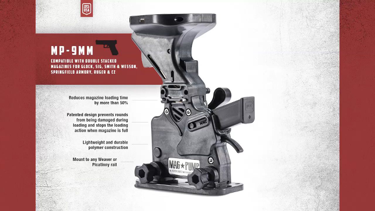 opplanet magpump see how9mm magazine loader works video