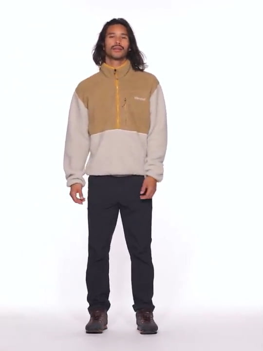 opplanet marmot aros fleece 1 2 zip mens video