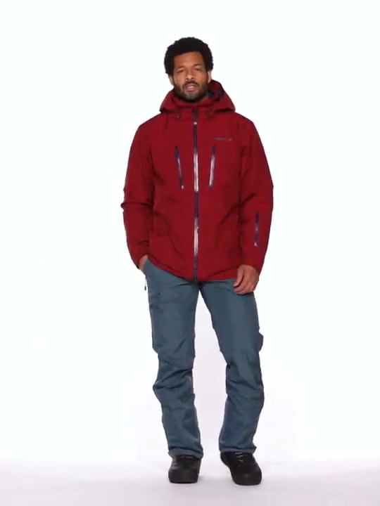 opplanet marmot kt gore tex component jacket mens video