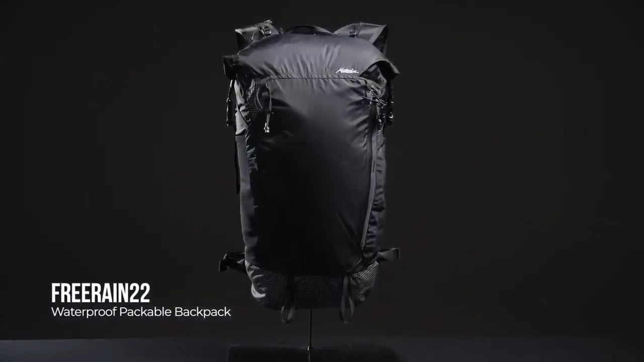 opplanet matador freerain22 waterproof packable backpack video
