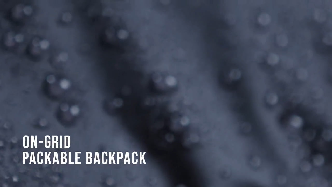 opplanet matador on grid packable backpack product demo video