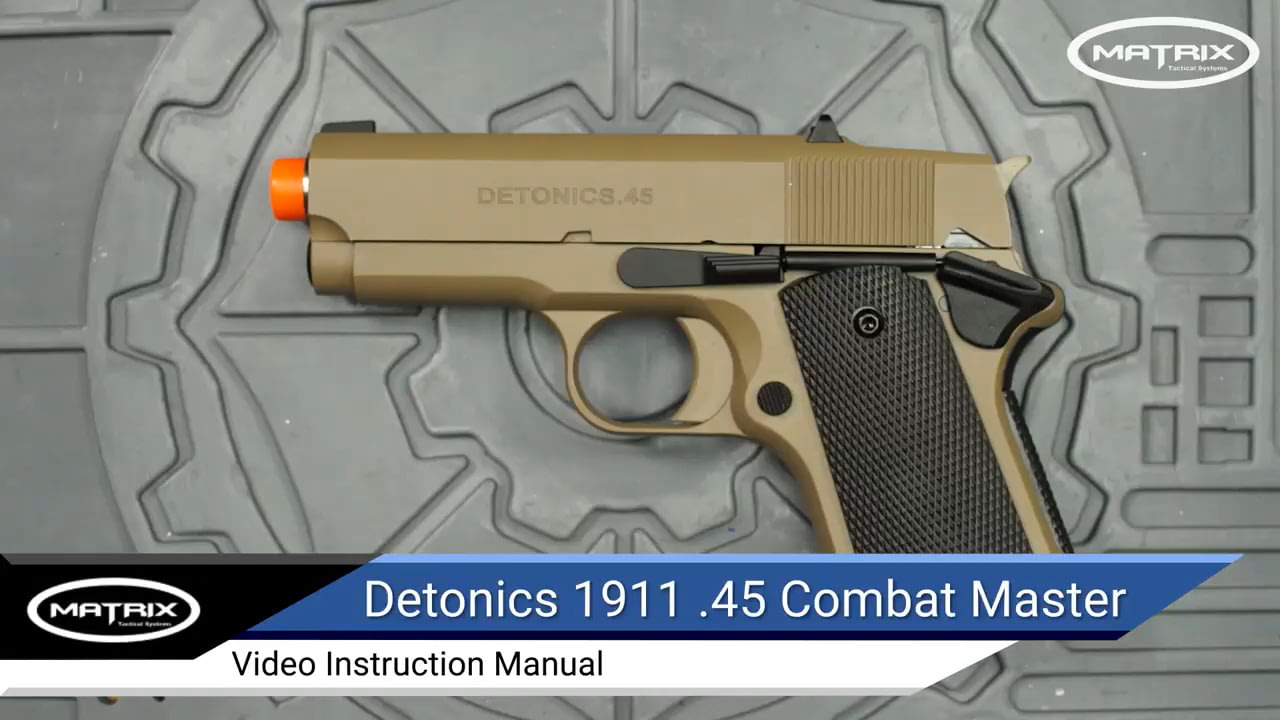 opplanet matrix elite detonics 1911 45 combat master manual video