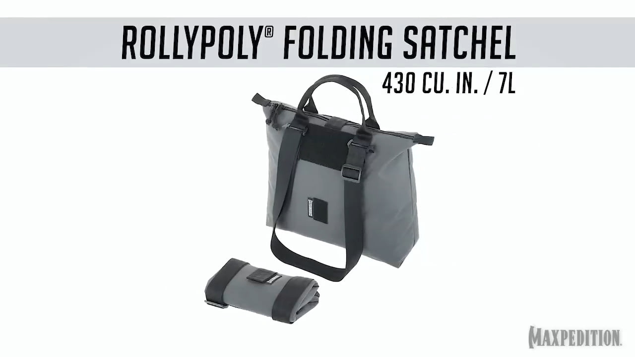 opplanet maxpedition rollypoly folding satchel video