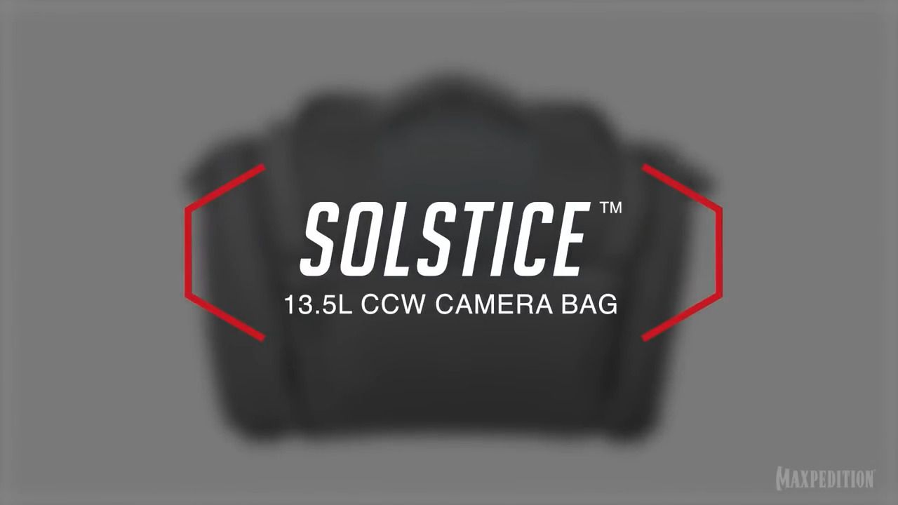 opplanet maxpedition solstice camera shoulder bag 13 5 l video