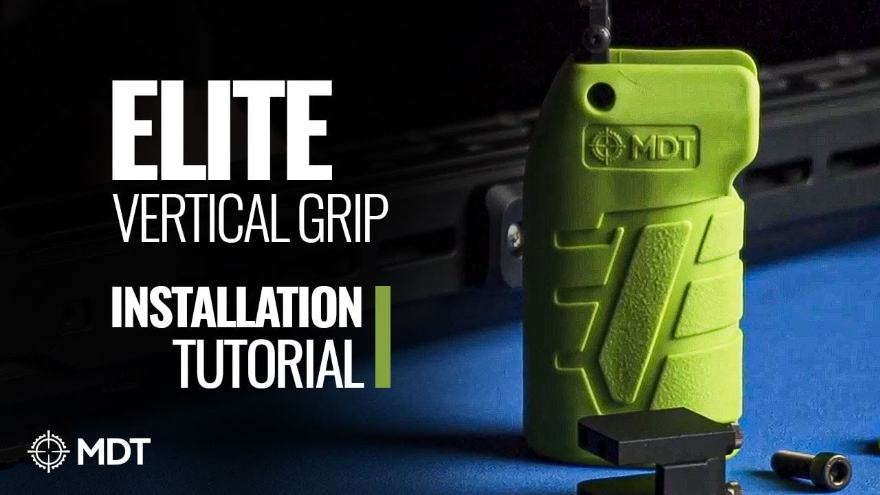 opplanet mdt vertical grip elite installation video