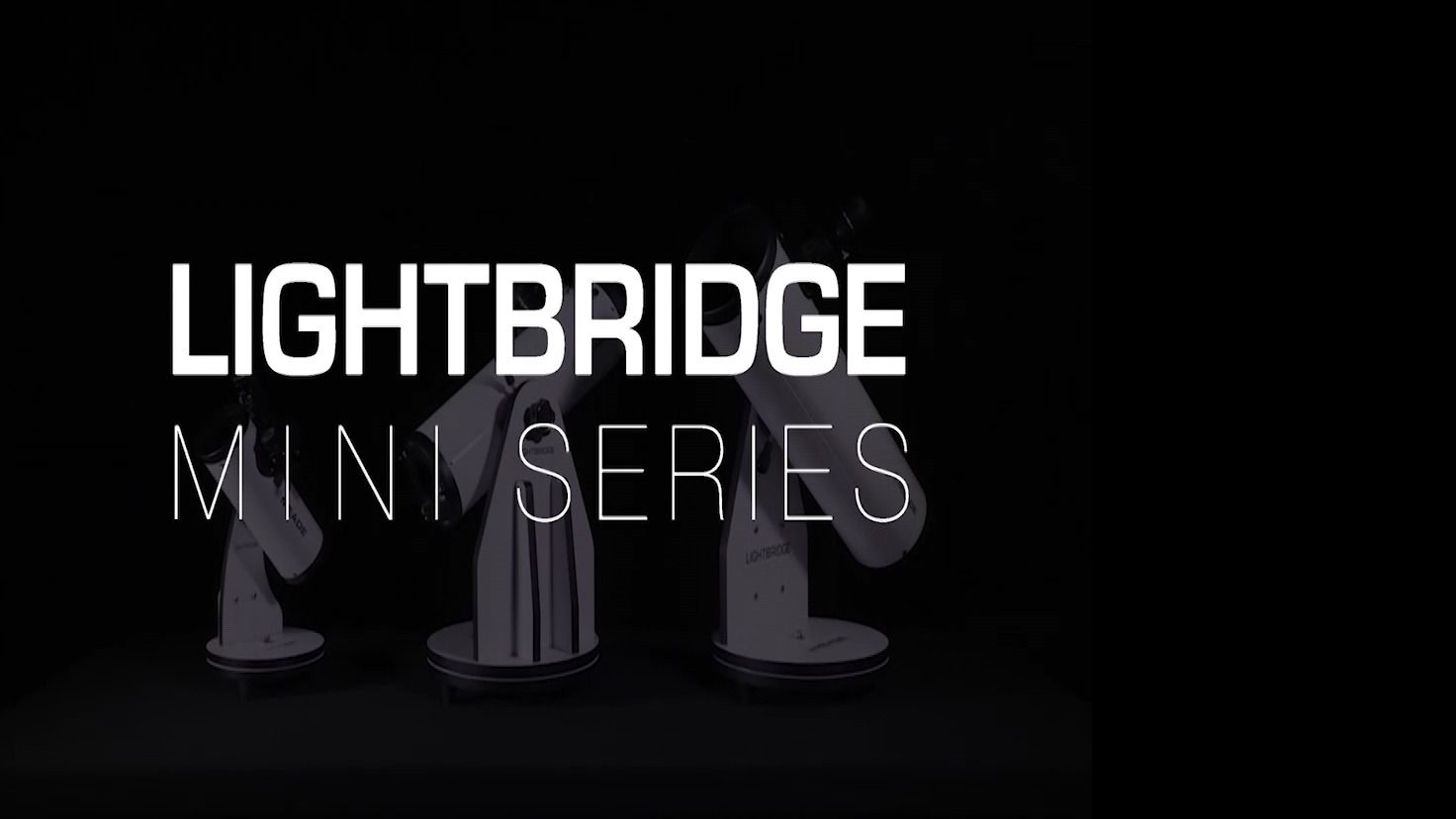 opplanet meade lightbridge mini 82 reflector telescope video