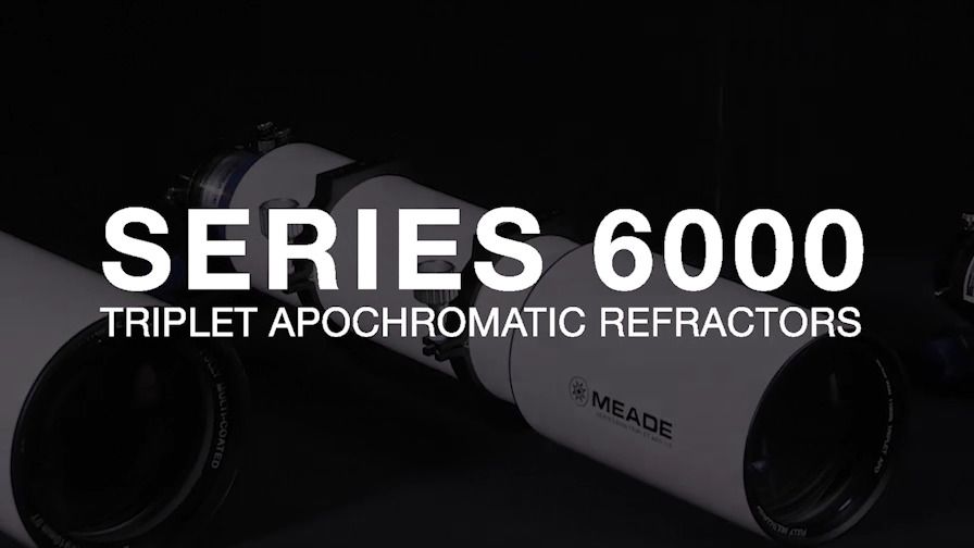 opplanet meade series 6000 130mm f 7 ed triplet apo telescope video