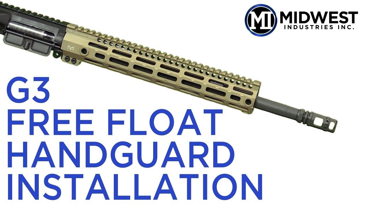 opplanet midwest industries gen 3 handguard installation video