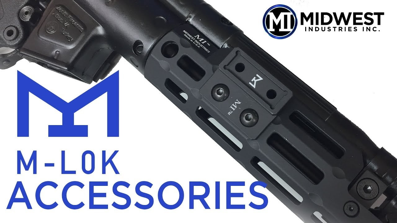 opplanet midwest industries m lok accessories installation video