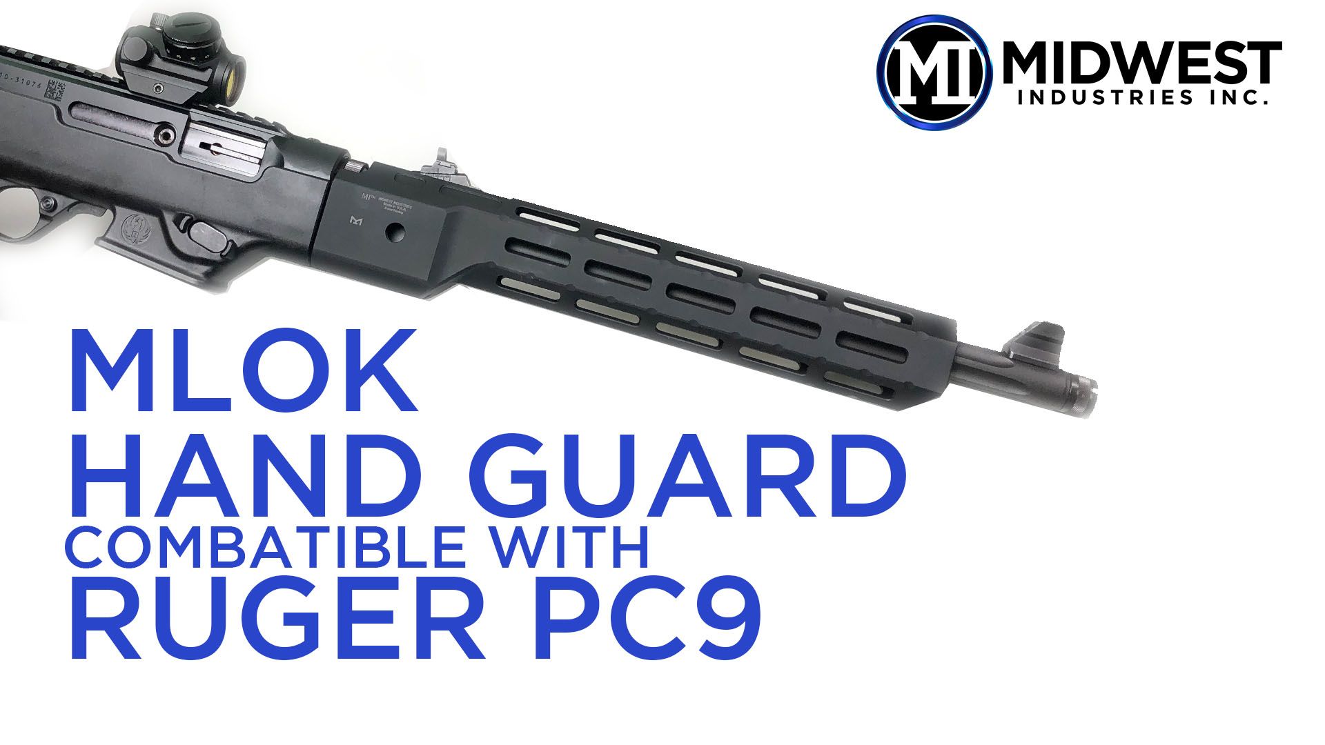 opplanet midwest industries pc9 m lok hand guard video
