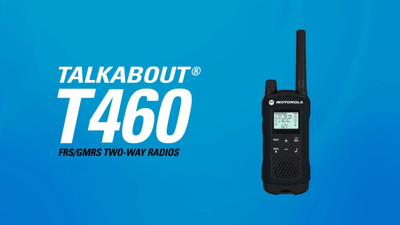 opplanet motorola talkabout t460 video