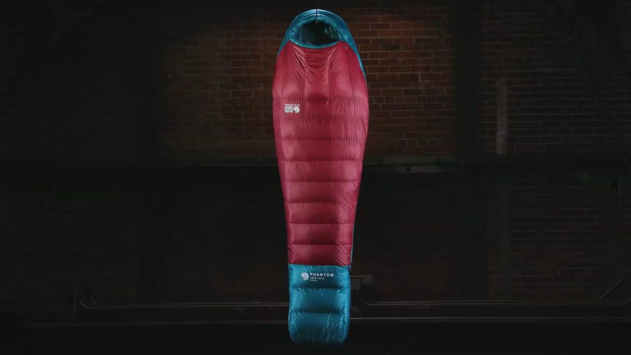 opplanet mountain hardwear phantom sleeping bag video