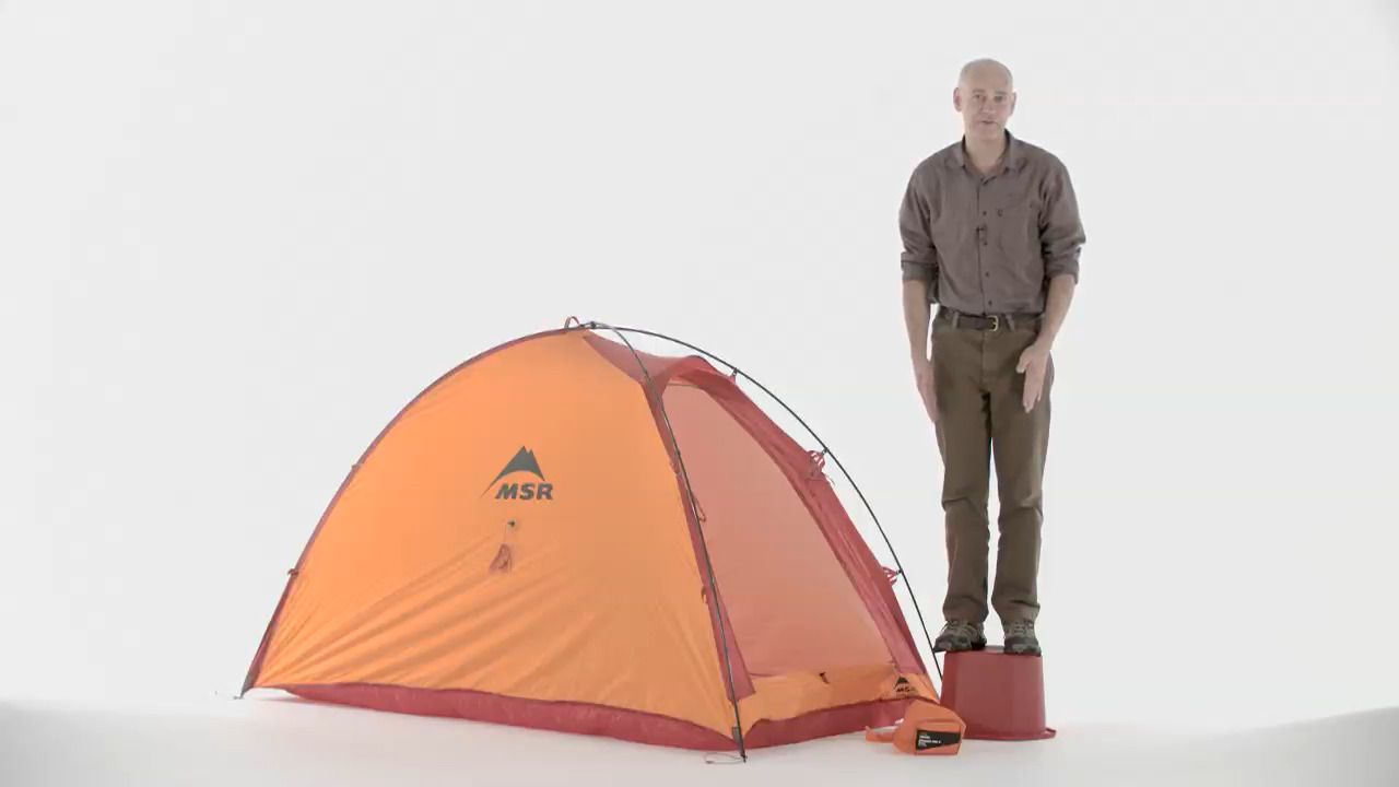 opplanet msr advanced pro ultralight 4 season tent video