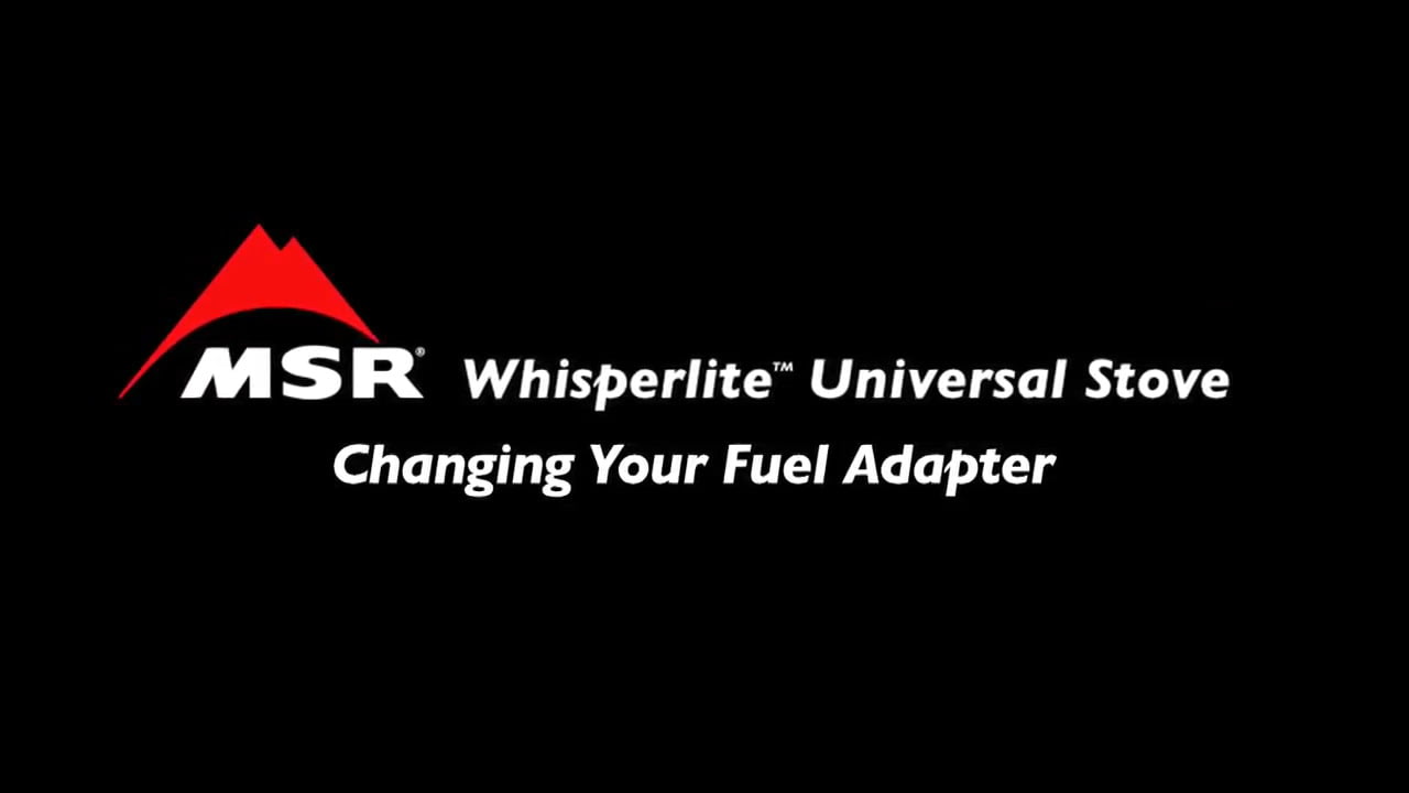 opplanet msr stoves changing fuel types video