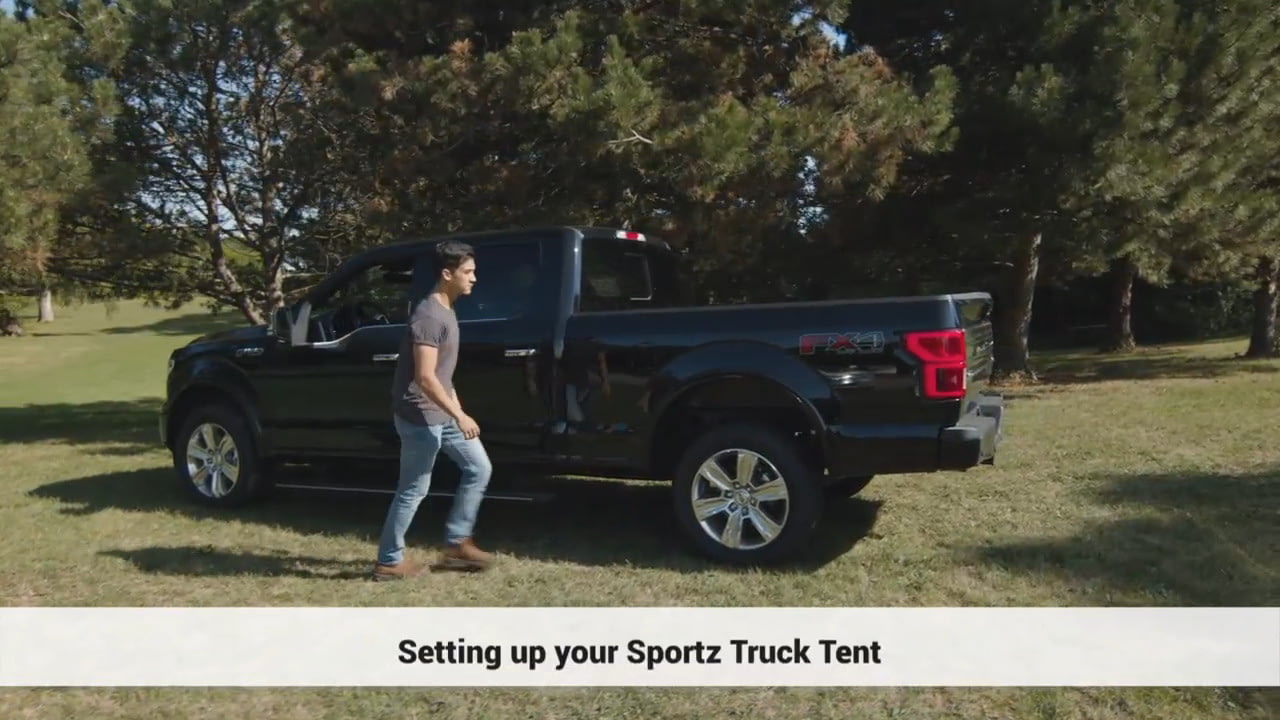 opplanet napier how to install a napier 57 series sportz truck tent video