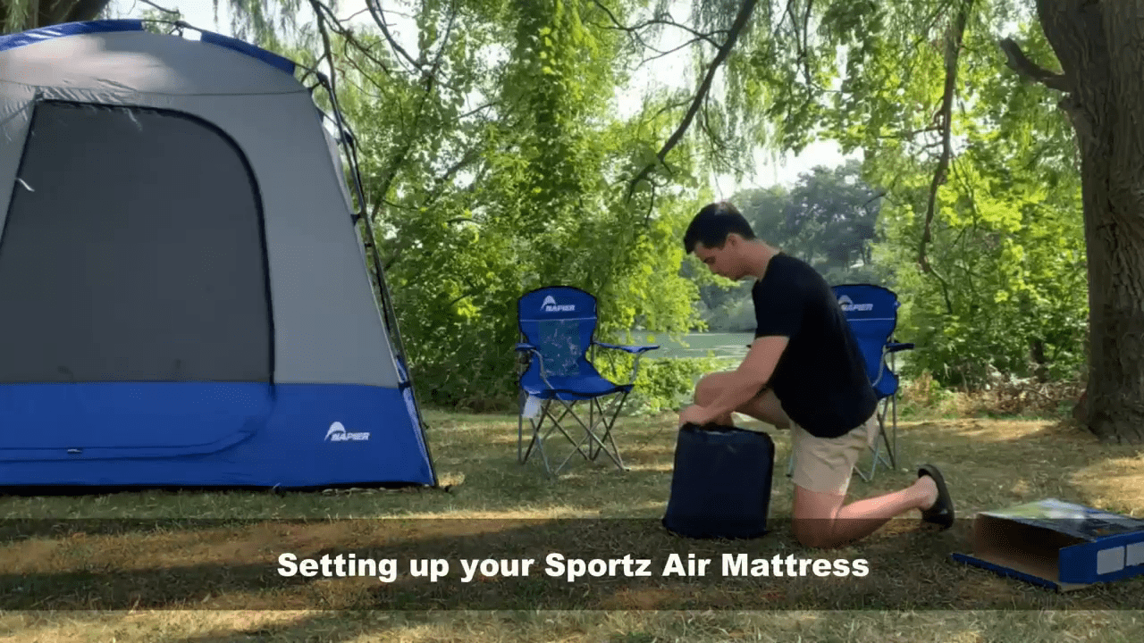 opplanet napier how to setup a sportz air mattress setup instructions video